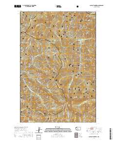 Blowout Mountain 2020 topographic map thumbnail