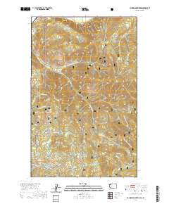 Boundary Mountain 2020 topographic map thumbnail