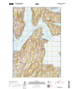 Bremerton East 2020 topographic map thumbnail