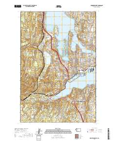 Bremerton West 2020 topographic map thumbnail