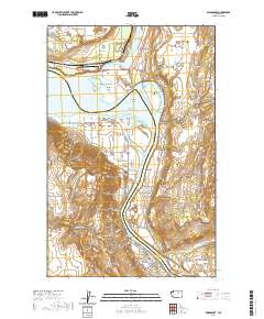 Bridgeport 2020 topographic map thumbnail