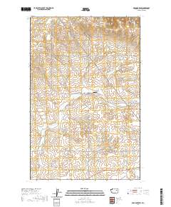 Broadax Draw 2020 topographic map thumbnail