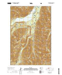 Bumping Lake 2020 topographic map thumbnail