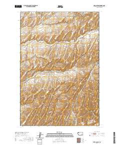 Burr Canyon 2020 topographic map thumbnail