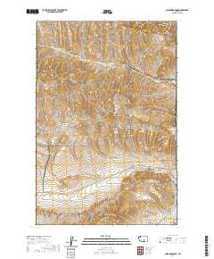 Cairn Hope Peak 2020 topographic map thumbnail