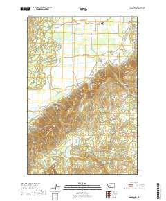 Camas Prairie 2020 topographic map thumbnail