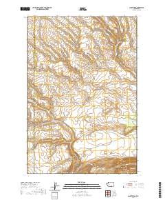 Canoe Ridge 2020 topographic map thumbnail