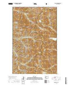 Cascade Pass 2020 topographic map thumbnail