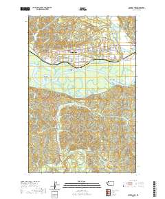 Central Park 2020 topographic map thumbnail