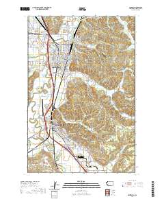 Centralia 2020 topographic map thumbnail