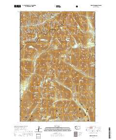 Chikamin Peak 2020 topographic map thumbnail