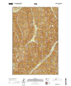 Chimney Peak 2020 topographic map thumbnail