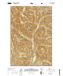 Chinook Pass 2020 topographic map thumbnail