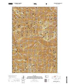 Chumstick Mountain 2020 topographic map thumbnail