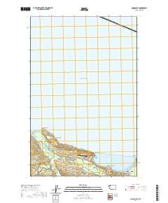 Clallam Bay 2020 topographic map thumbnail