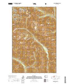 Clark Mountain 2020 topographic map thumbnail
