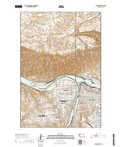 Clarkston 2020 topographic map thumbnail