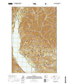 Cle Elum Lake 2020 topographic map thumbnail
