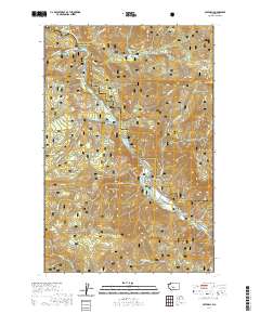 Cliffdell 2020 topographic map thumbnail