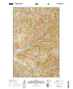 Cooke Mountain 2020 topographic map thumbnail