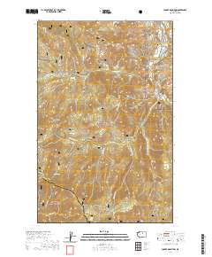 Cooper Mountain 2020 topographic map thumbnail