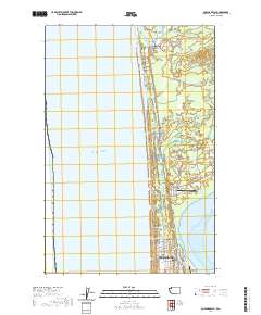 Copalis Beach 2020 topographic map thumbnail
