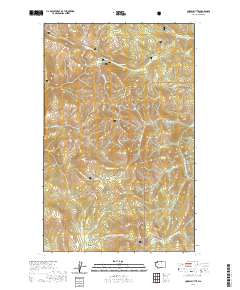 Corral Butte 2020 topographic map thumbnail