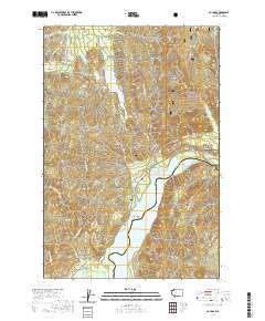 Cougar 2020 topographic map thumbnail