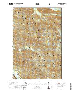 Cougar Mountain 2020 topographic map thumbnail