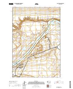 Coyote Rapids 2020 topographic map thumbnail