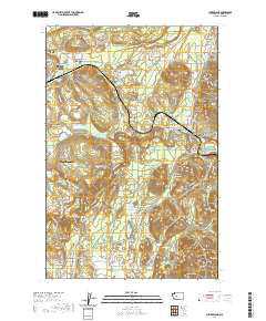 Cumberland 2020 topographic map thumbnail