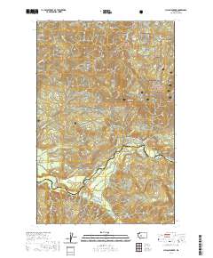 Cyclone Creek 2020 topographic map thumbnail