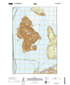Cypress Island 2020 topographic map thumbnail