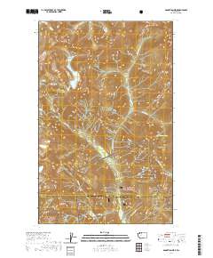 Damnation Peak 2020 topographic map thumbnail