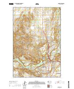 Dartford 2020 topographic map thumbnail