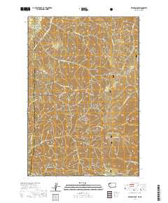 Deadman Peak 2020 topographic map thumbnail