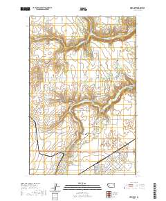 Deep Creek 2020 topographic map thumbnail