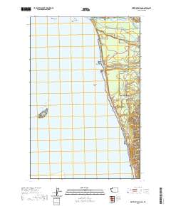 Destruction Island 2020 topographic map thumbnail