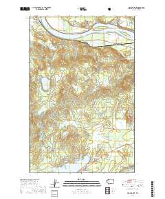 Diamond Lake 2020 topographic map thumbnail