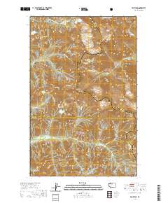 Dome Peak 2020 topographic map thumbnail