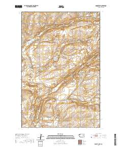 Draper Lake 2020 topographic map thumbnail