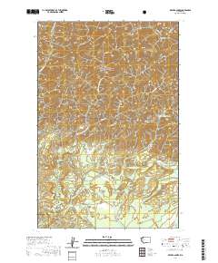 Dry Bed Lakes 2020 topographic map thumbnail