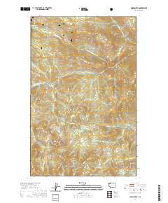Duncan Ridge 2020 topographic map thumbnail