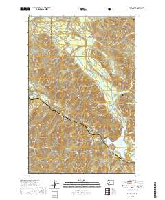 Eagle Gorge 2020 topographic map thumbnail