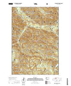 East Canyon Ridge 2020 topographic map thumbnail
