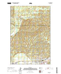 Elma 2020 topographic map thumbnail