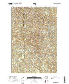 Elochoman Lake 2020 topographic map thumbnail
