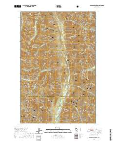 Evergreen Mountain 2020 topographic map thumbnail