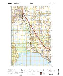 Ferndale 2020 topographic map thumbnail