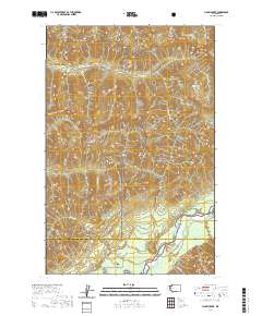 Finley Creek 2020 topographic map thumbnail